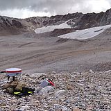 Ein Gerät auf einem Berg